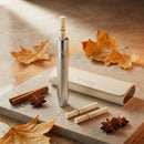 Kit Nuvia White powered by FUYL com dispositivo prata, case branco em couro e refil Rich Tobacco